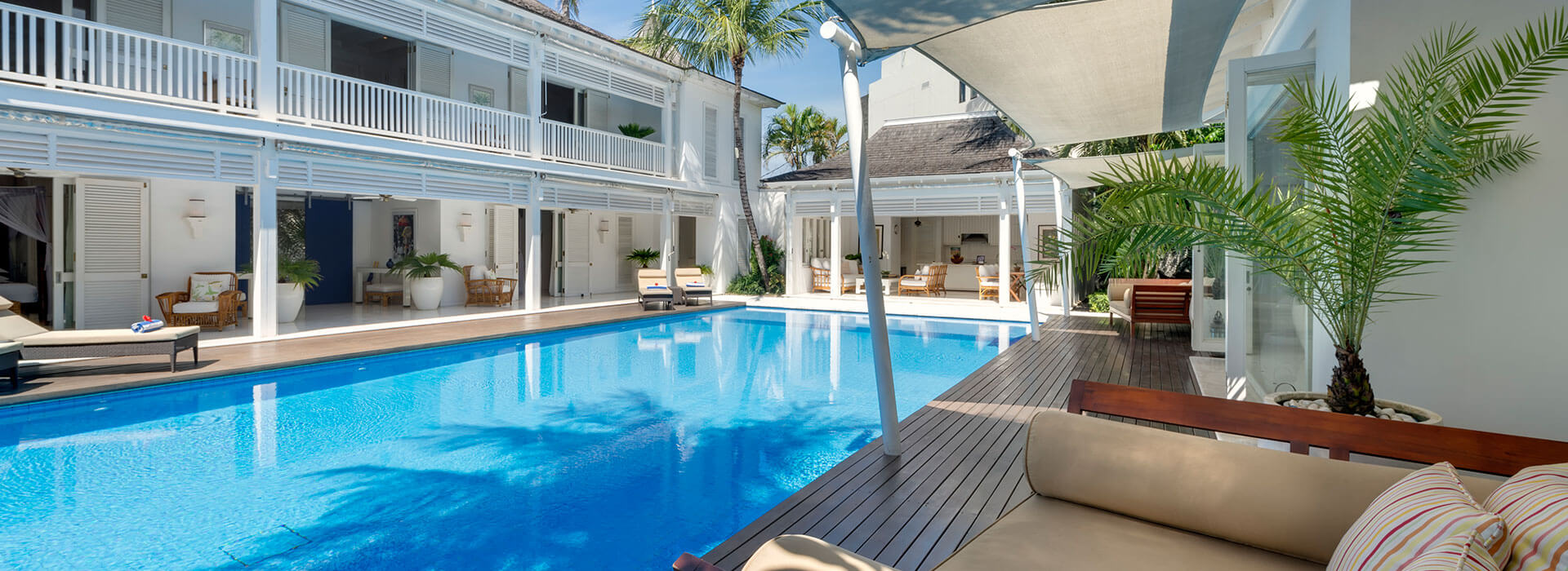 Villa Lulito - Daybed with sail canopy