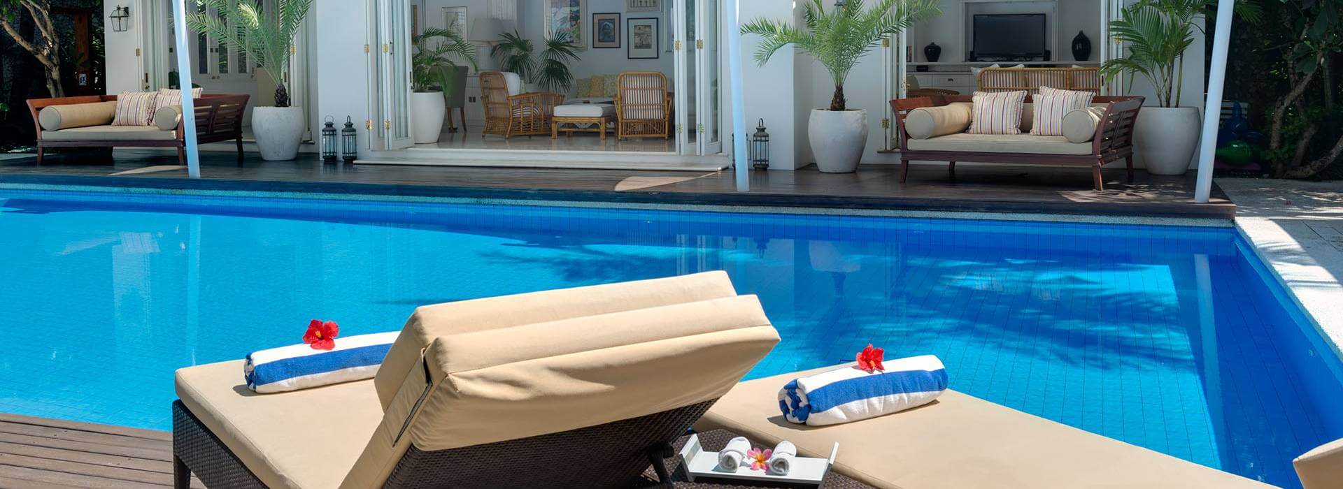 Villa Lulito - Living and dining pavilion